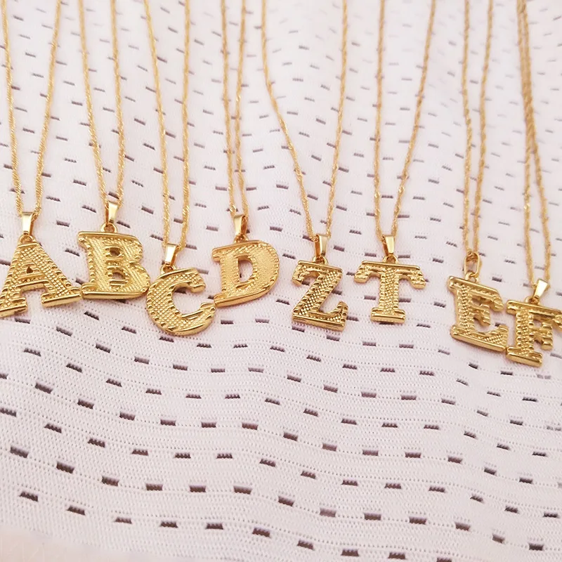 

Bin Yu Tiny Gold Initial Letter Necklace For Women Stainless Steel A-Z Alphabet Pendant Necklace Jewelry Christmas Gifts