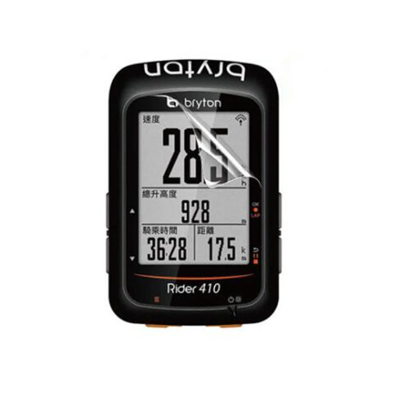 Прозрачная защитная пленка для экрана 3 шт. Защитная Bryton Rider 410 405 450 R405 R410 R450 GPS езды