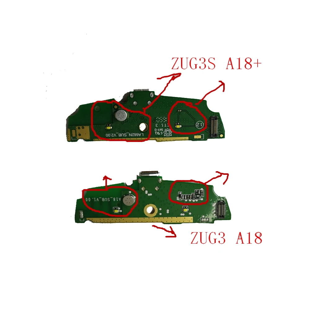 

Для Mann ZUG3S A18 + оригинальная зарядная док-станция USB с микрофоном, штепсельная Вилка USB для зарядного устройства, модуль, запасные части