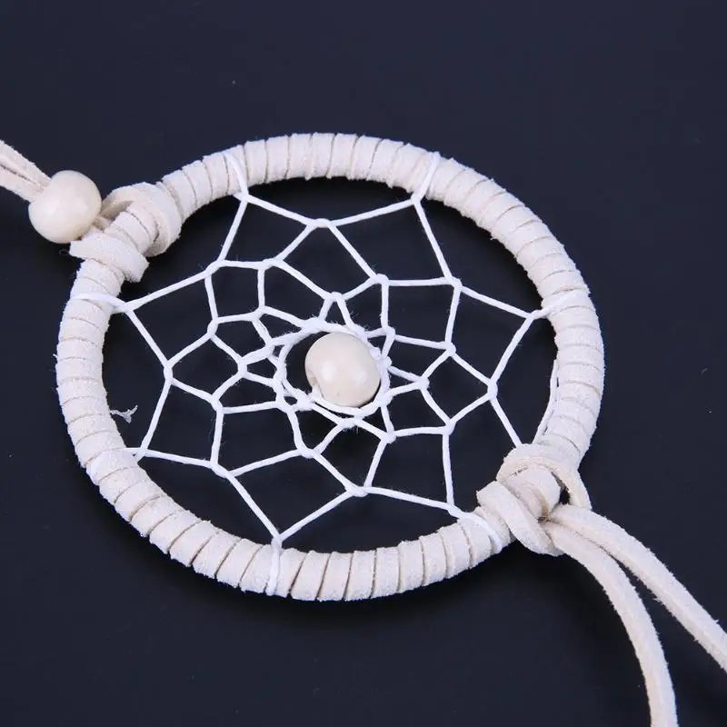 Креативный ловец мечты ручной работы с перьями ветряные колокольчики для