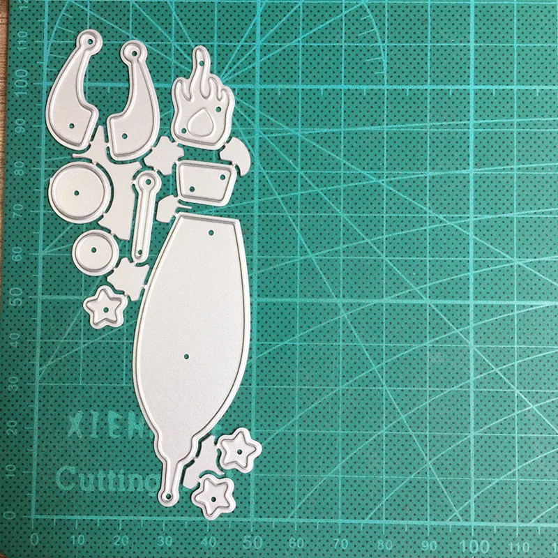 Робот ракета Alien границы металлический Трафаретный вырубной штамп Трафареты