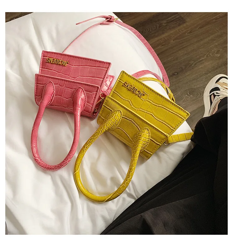 Брендовые кошельки и сумки с каменным узором, кожаная дизайнерская женская сумка через плечо, Маленькая вечерняя сумочка-клатч с ремешком,, мини-сумки