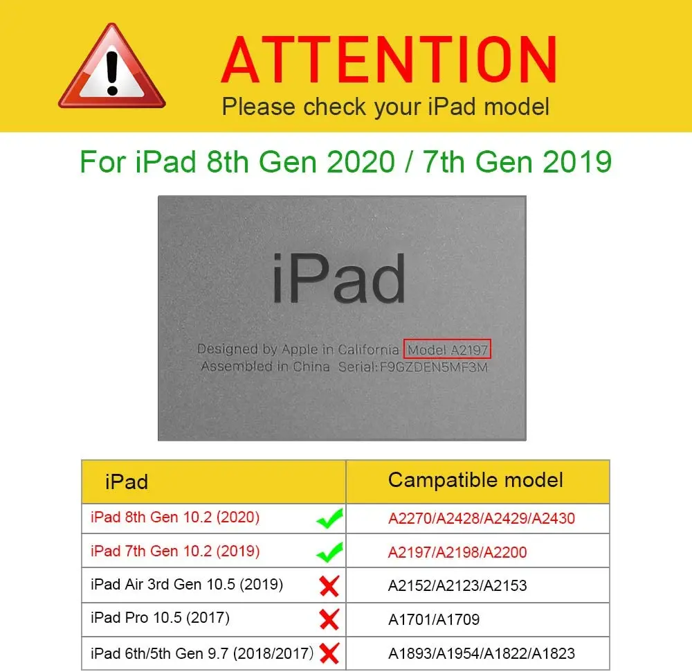 Чехол Funda для iPad 7 го 8 поколения смарт чехол Apple 10 2 2019 A2197 A2198 A2200 магнитный флип с