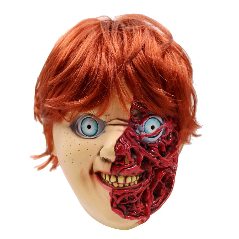 Страшный фильм детская игровая маска для косплея реальные лица латексные маски