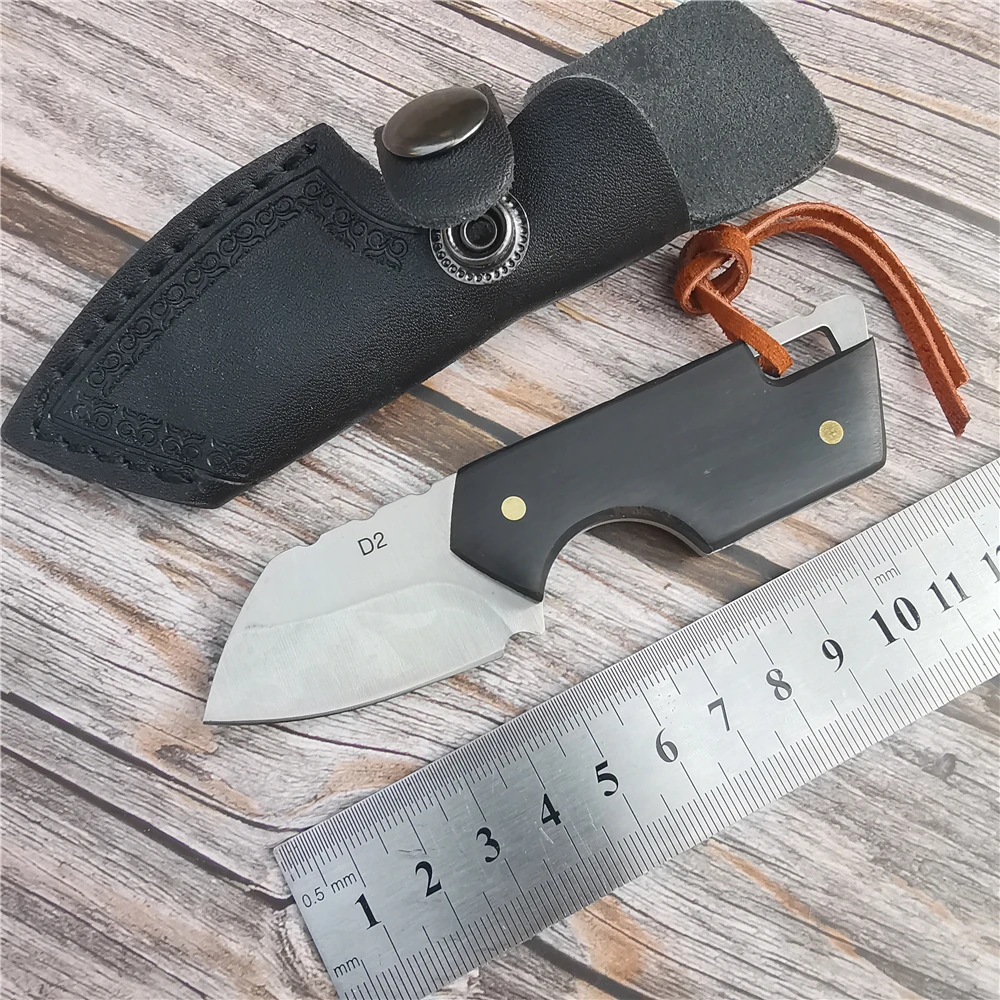 Высококачественный нож D2 острый и прочный открытый кемпинг барбекю лес игра с
