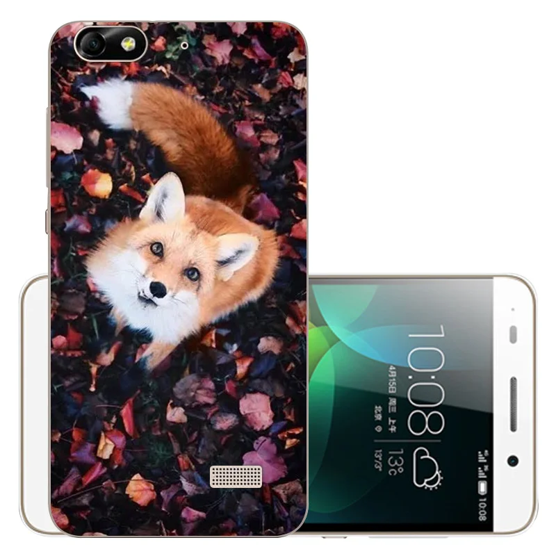 Чехол-книжка 5,0 дюйма для huawei Honor 4C, чехол CHC-U01, CHM-U01 чехол для huawei Honor 4C, мягкий силиконовый чехол для huawei G Play Mini - Цвет: ALYHGQ
