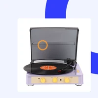 belt drive turntable with bluetooth built in phono preamp and usb digital output vinyl stereo record player