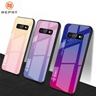 С уровнем твердости 9H из закаленного стекла чехол для Samsung Галактики A6 A7 A8 J6 J8 2018 M10 M20 M30 M40 A10 A20 A30 A40 A50 A51 A60 A71 мобильный телефон чехол