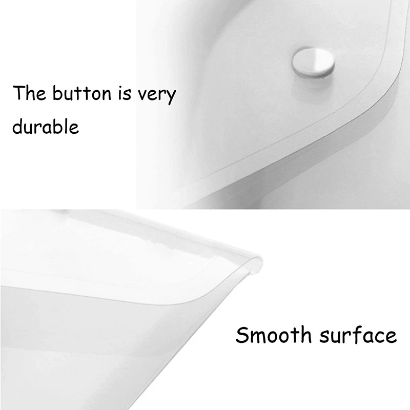 Папка-конверт из поликарбоната с защелкой высококачественные прозрачные