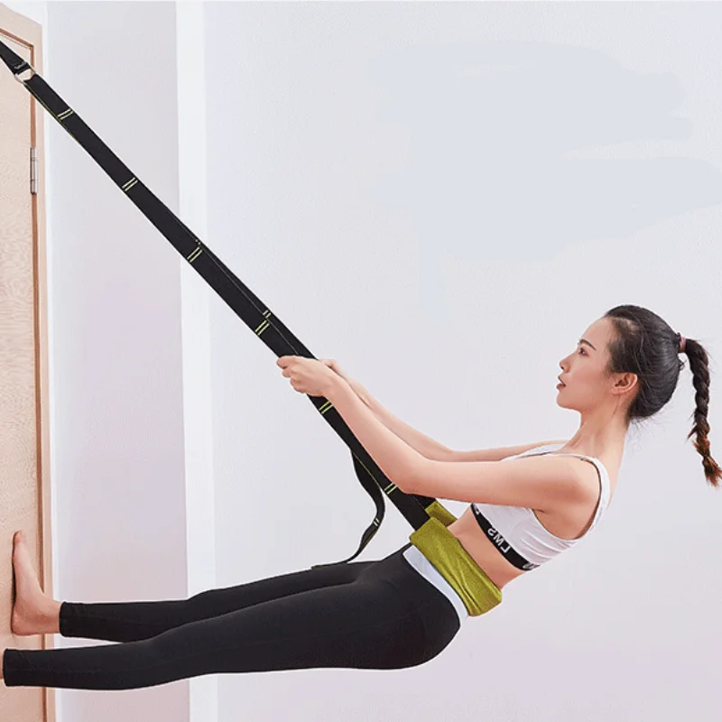 

Yoga Fitness Flexibility Stretching Yoga Belt Swing Indoor Resistance Band Dance Gymnastics Training Fitness Equipment Home Gym