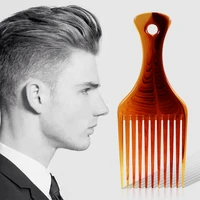 blue zoo slicked back hair comb curly hair brush salon hairdressing styling long tooth styling comb 8018