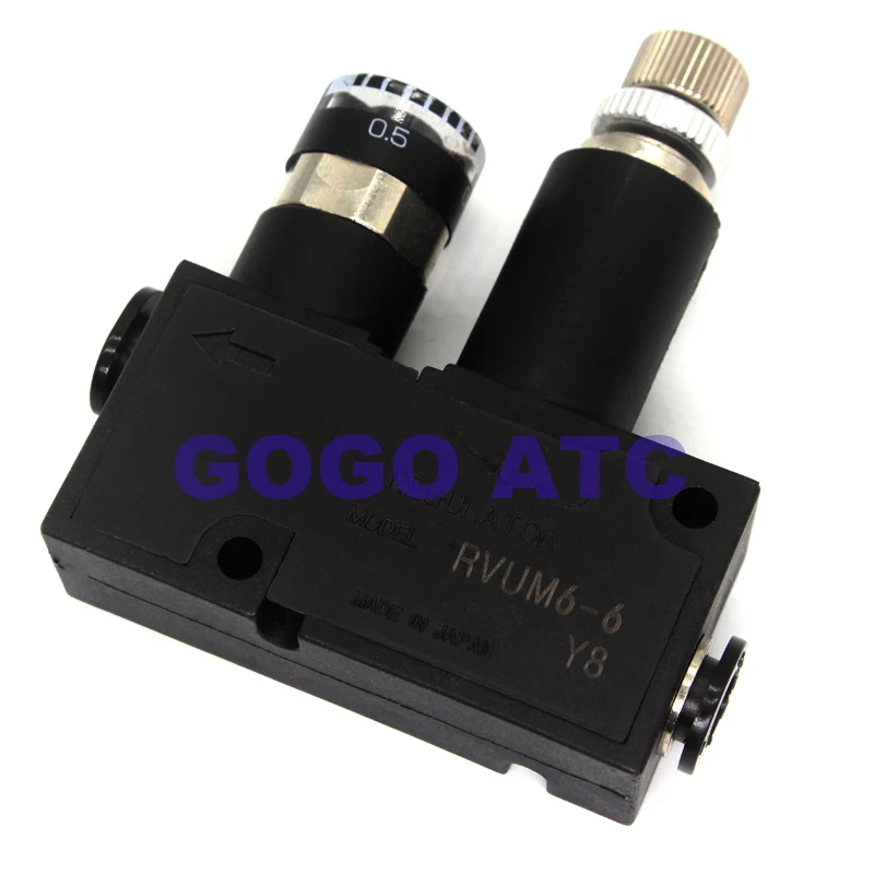 Микро регулятор дроссельной заслонки RVUM6-6/RVUM4-4 пневматическое регулируемое