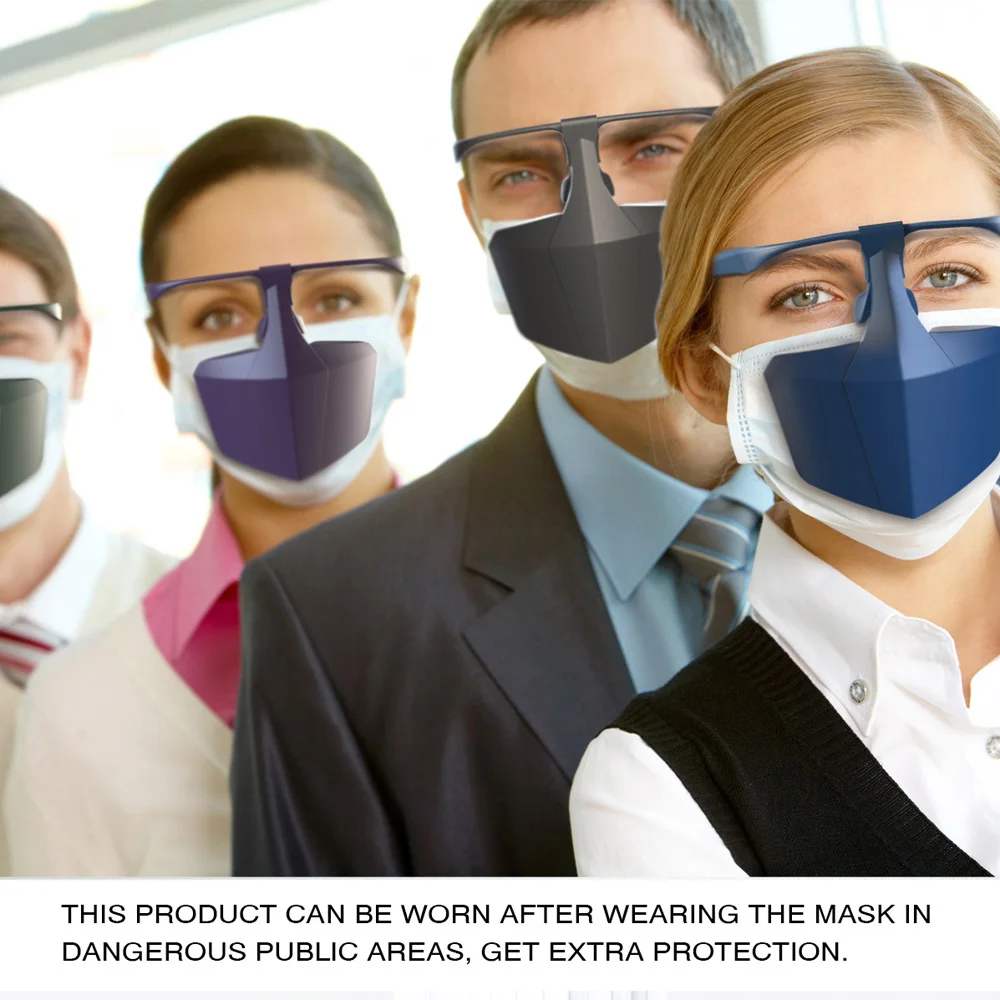 Анти-туман защита от брызг пыленепроницаемый лицевой защитный чехол анти-Слюна