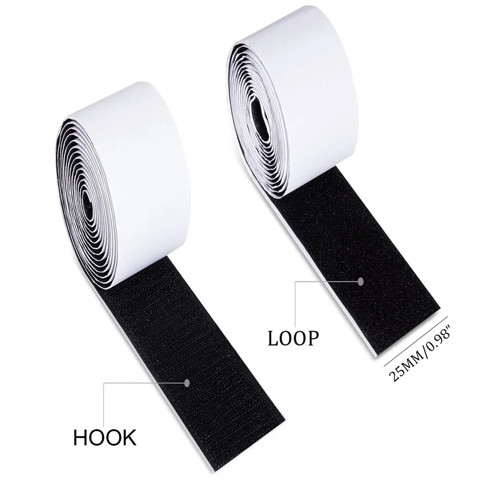 

Guitar Effects Pedal Board Mounting Tape Hook Loop Strong Adhesive Pedalboard Tape 2.5cmx2m Instruments Guitar Accessories