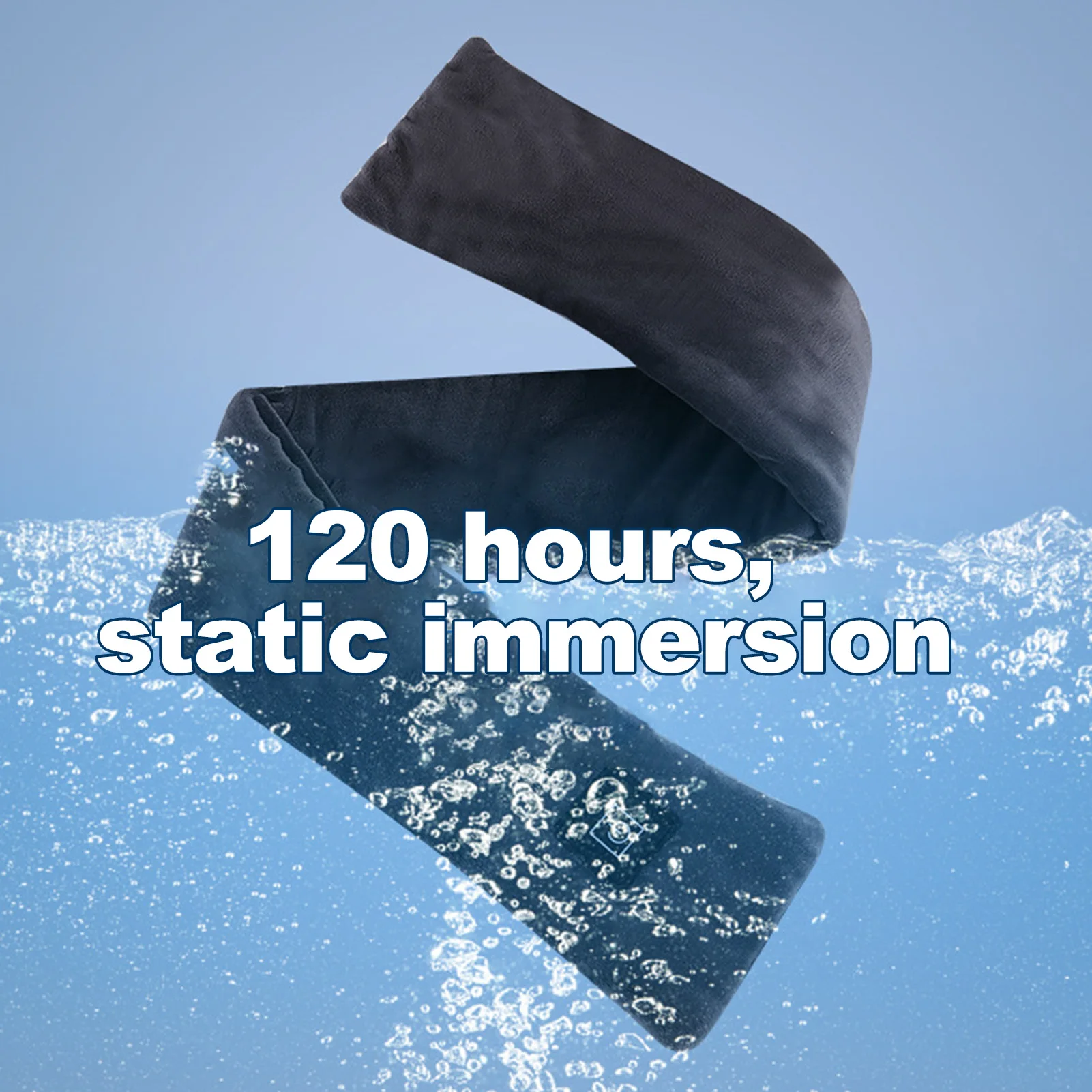 Шарф унисекс Электрический с подогревом и USB зарядкой длина 80 см| |