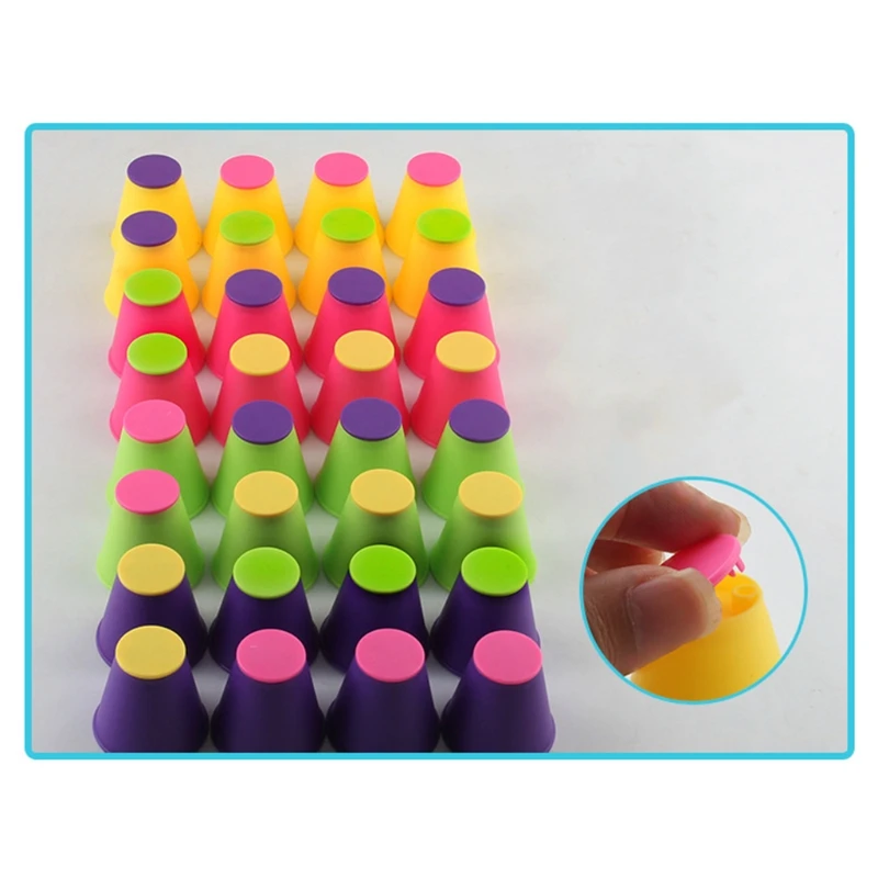 

32 Stacking Cups, Stacking Cup Set, Party Toys For Children And Adults