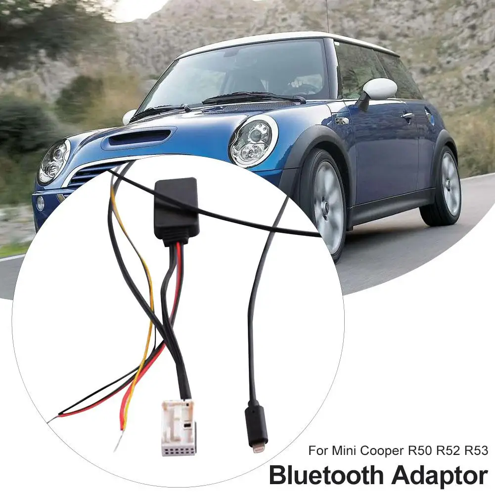 Беспроводной аудиокабель с AUX входом модуль Bluetooth радио стерео для Mini Cooper R50 R52 R53 MP3