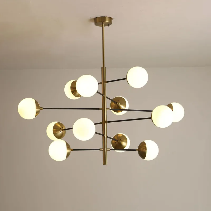 Светодиодные потолочные люстры 8/10/12 головок|Подвесные светильники| |