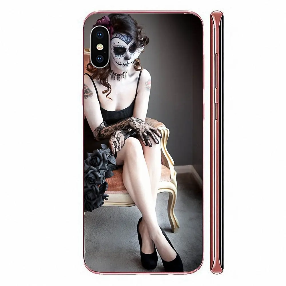 Роскошный Жесткий чехол для телефона с принтом Dead Girl Huawei P7 P8 P9 P10 P20 P30 Lite Mini Plus Pro Y9