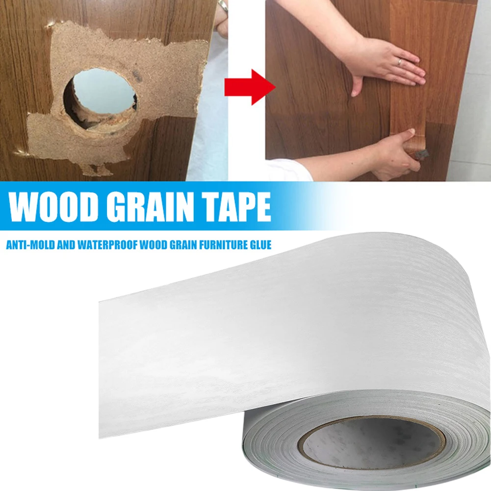 5 м/рулон ремонт ремесел границы мебели деревянные зерна Съемный DIY Adhensive двери