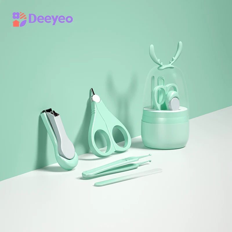 Deyo для ногтей Ножницы ухода комплекты Безопасность кусачки маникюрные ножницы