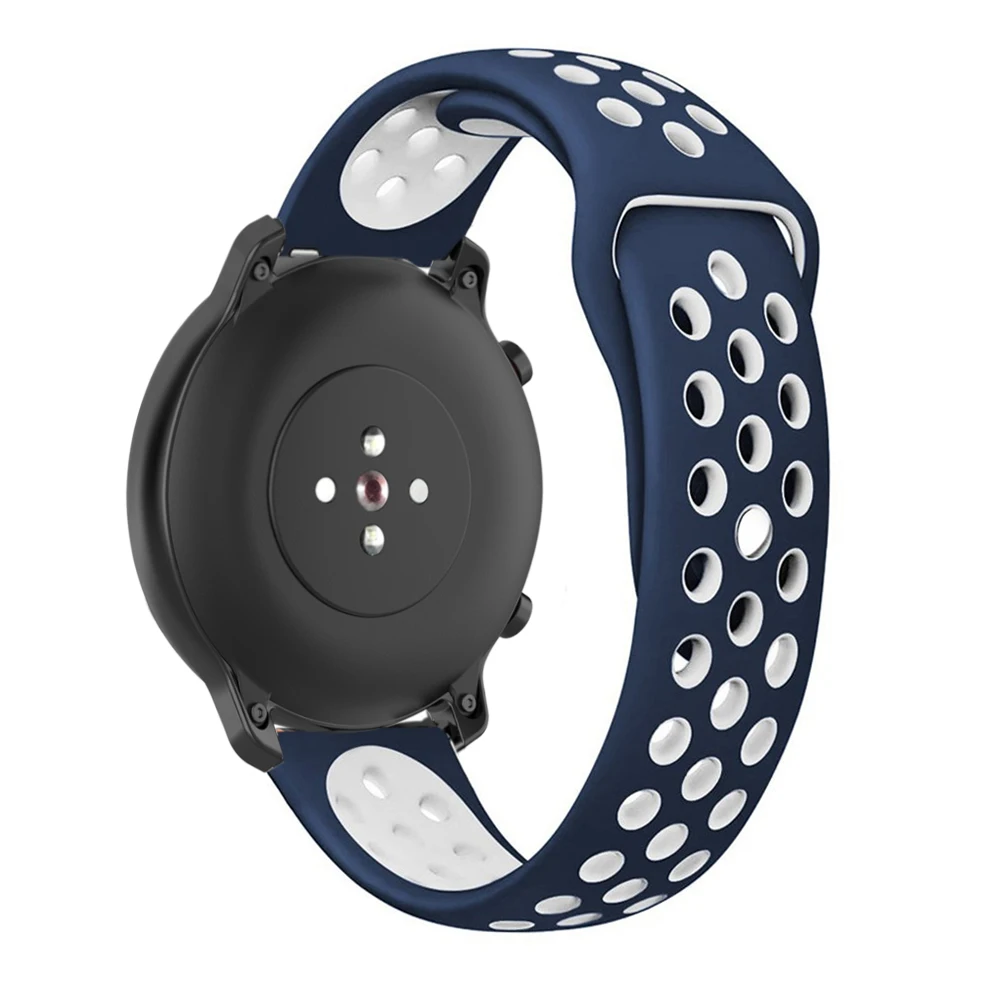 22 мм быстросъемный браслет для Huami Amazfit GTR 47 ремешок HUAWEI Watch GT Samsung Galaxy 46 Смарт