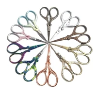 stainless steel vintage embroidery pointed french household scissors