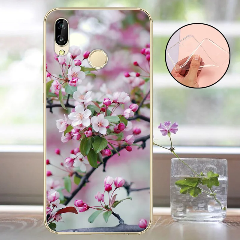 Чехол MONAEVA 5 84 дюйма для Huawei P20 Lite мягкий чехол из ТПУ Nova 3e бампер | Мобильные