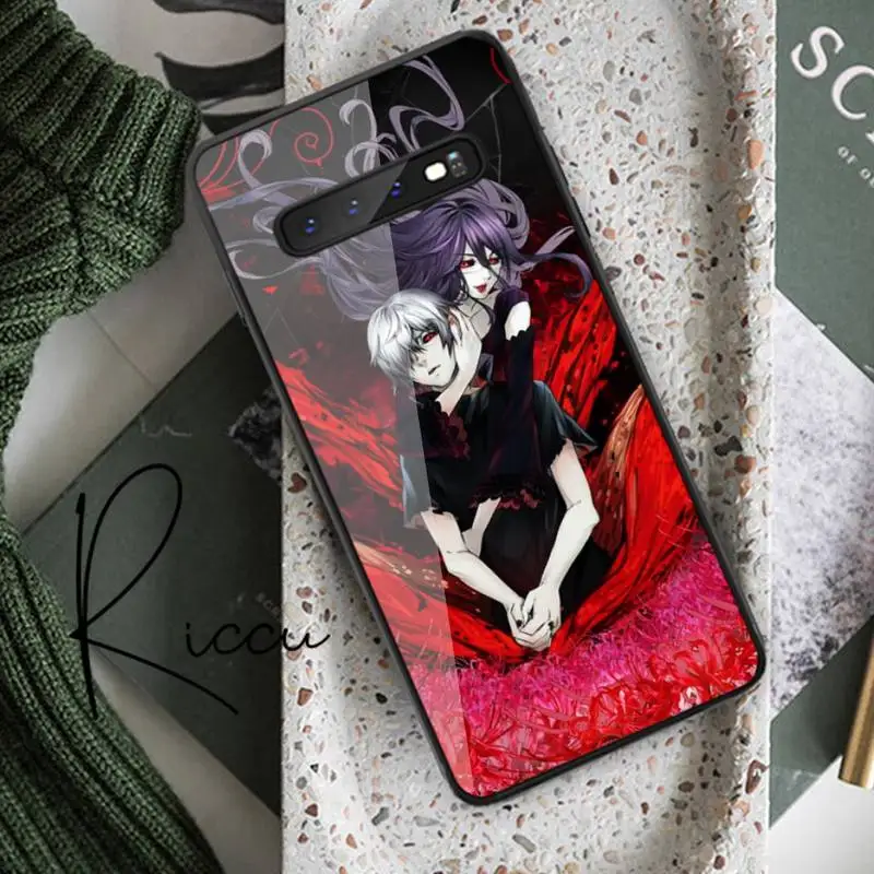 

Tokyo Ghoul Japanese anime Phone Case Tempered Glass For Samsung S20 Plus S7 S8 S9 S10E Plus Note 8 9 10 Plus A7 2018