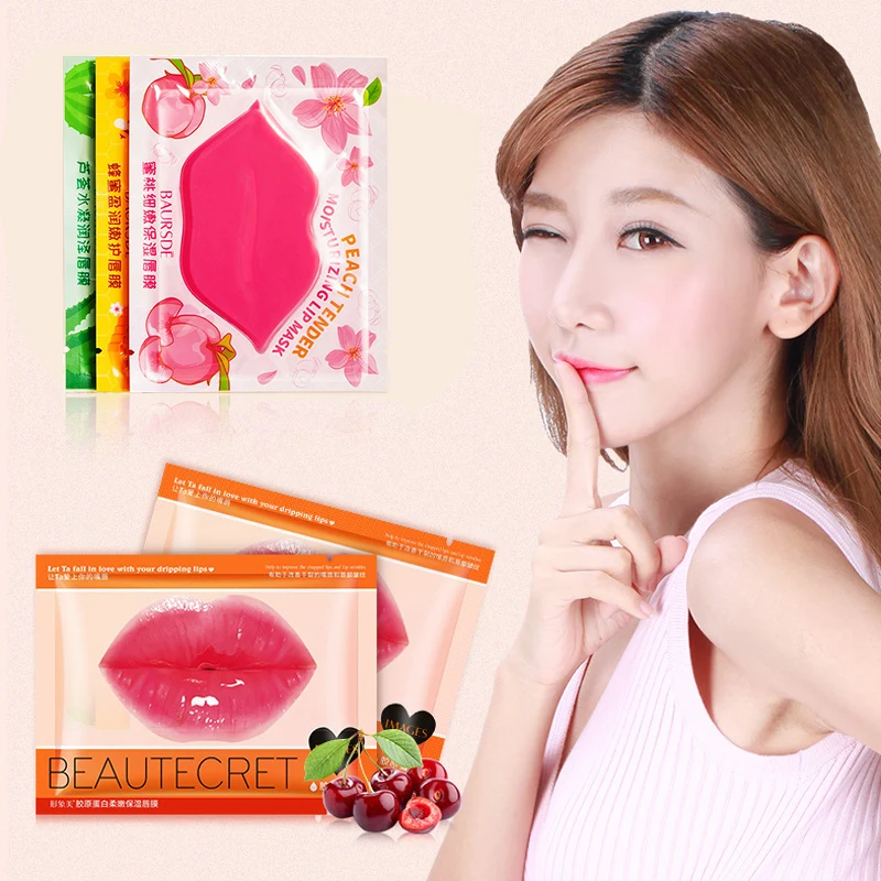

15Packs Collagen Crystal Lip Mask Lips Plump Gel Patches Labial Care Hydrating Lip Care Moisturizing Anti Wrinkle Gel Patch