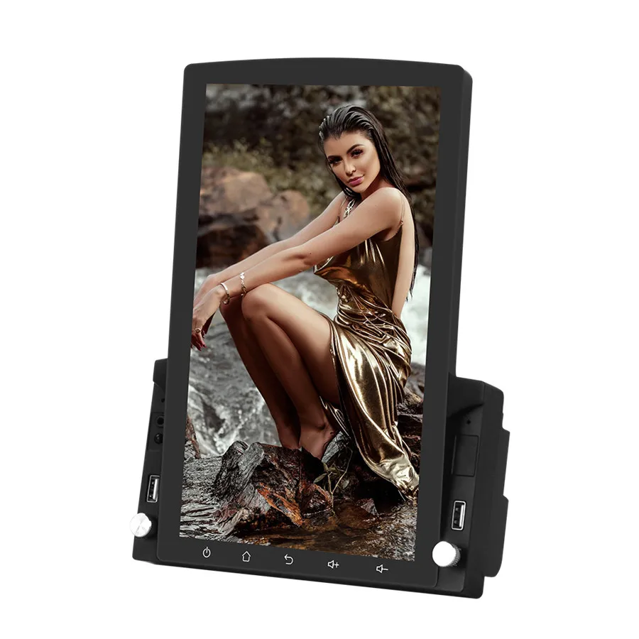 Автомагнитола 2 DIN HD 9 7 дюйма Android 10 0 вертикальный экран 1 Гб + 16 ГБ GPS Wi-Fi
