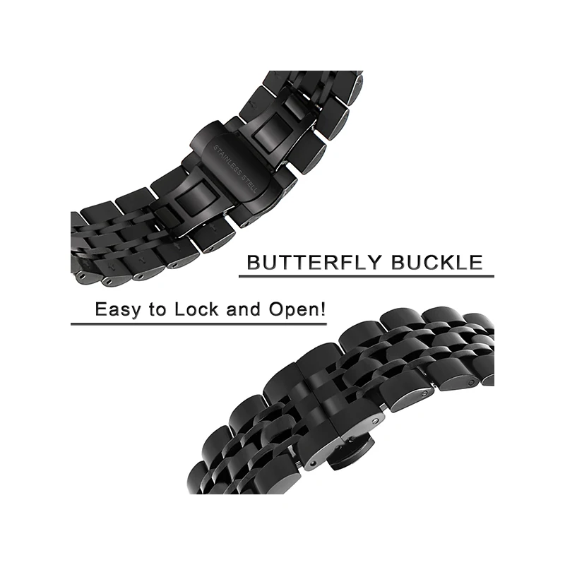 

Metal Watch Strap for Apple Watch 5 Band 44mm 42mm 40mm 38mm Watchband for iWatch Series 1 2 3 4 Stainless Steel Links Bracelet