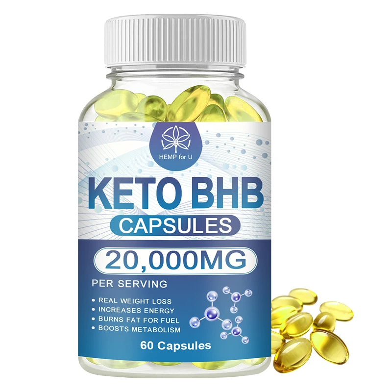 

HFU Keto Capsules Slimming Product Fat Burner Detox Lose Weight Cleanse Colon Reduce Bloating Control Appetite Health Keto Diet