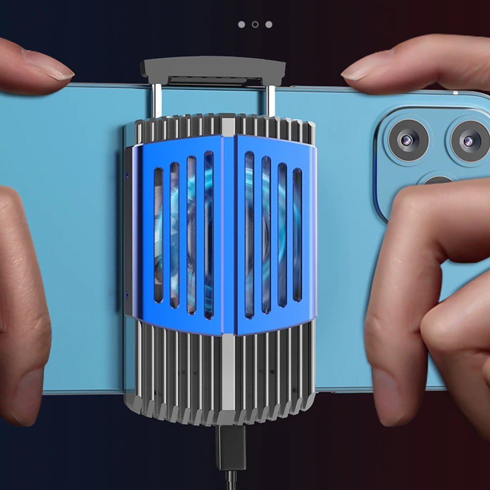 

Mobile Phone Cooling Fan Radiator Semiconductor Gamepad Holder Radiator Cooler System Cooler Holder Stand