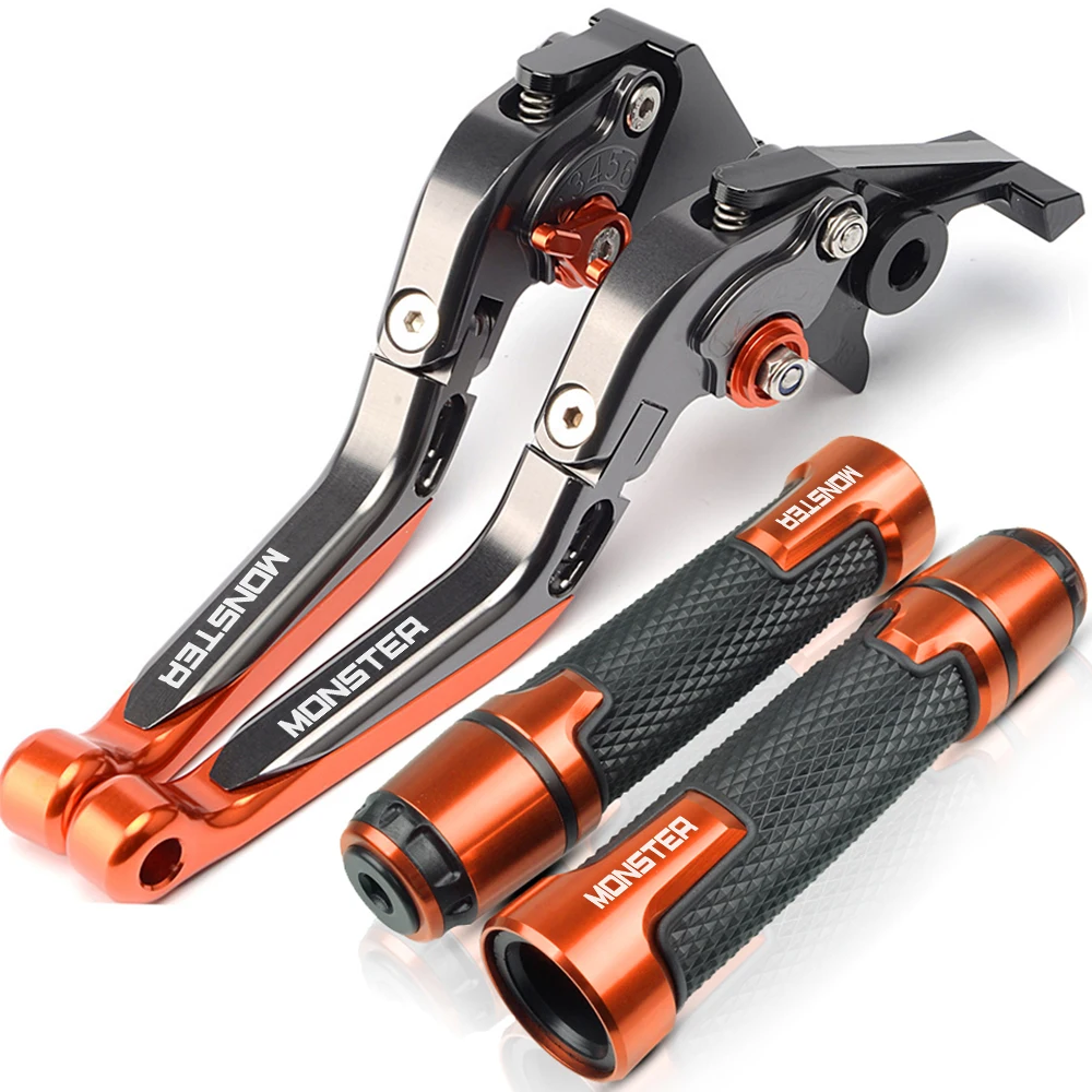Для Ducati MONSTER 695 696 795 796 797 821 1200S 1100/S EVO мотоциклетные регулируемые складные