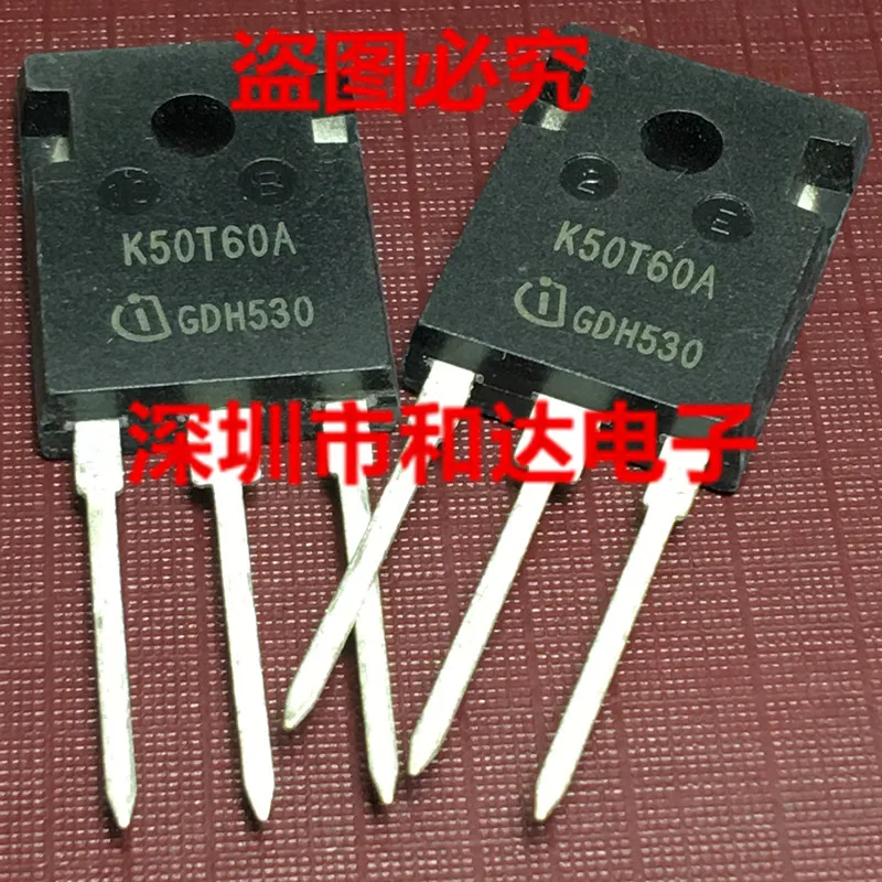 K50T60A 247 с изолированным затвором (IGBT) 600V 50A|Интегральные схемы| |