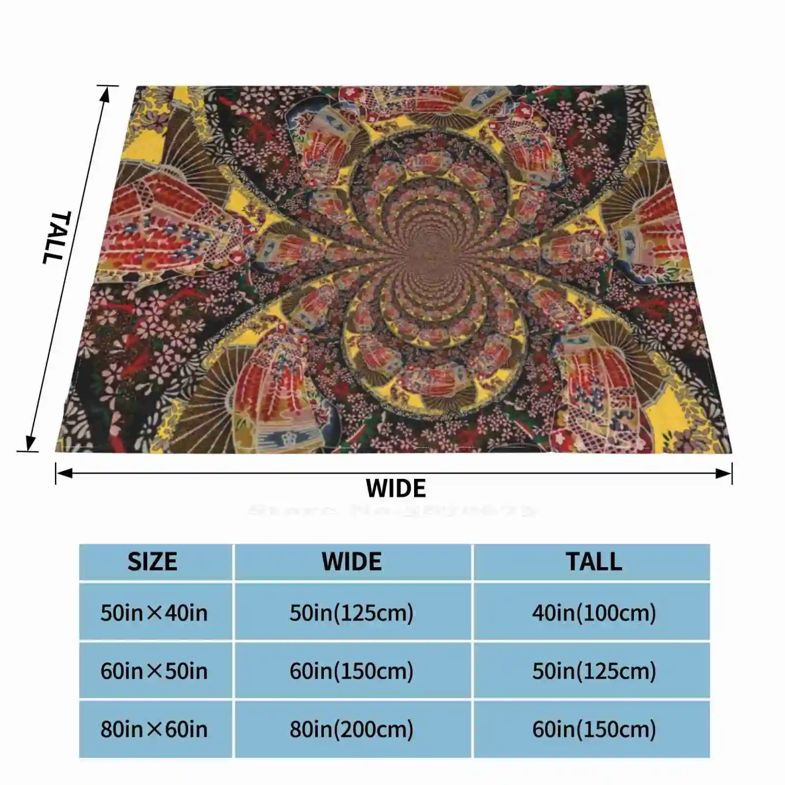 Оригинальный фланелевый одеяло с абстрактным рисунком