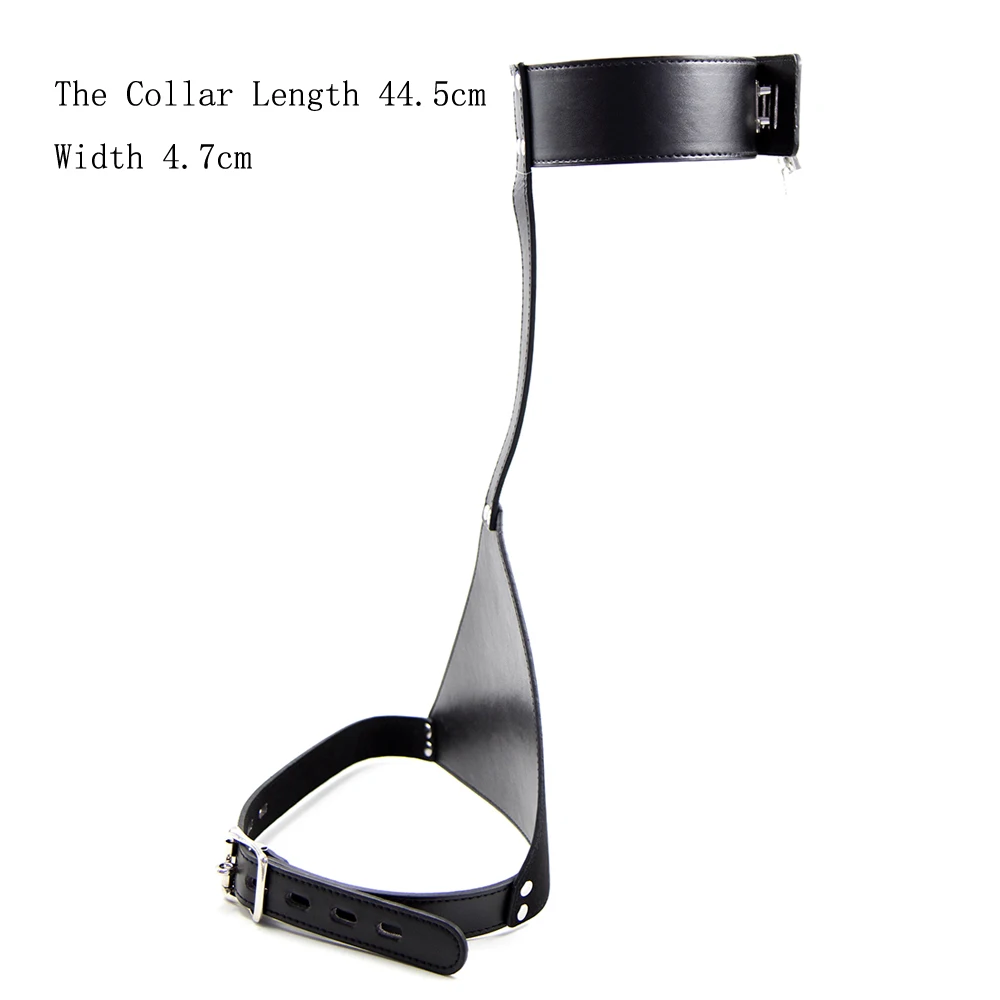 Ourbondage женский ограничения садо PU кожа Tringle Форма руки обратно нагрудный ремень