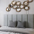 Толстые самоклеящиеся мягкие насадки для кровати, домашние наклейки татами против столкновений на стену, мебель для спальни, задний Декор на стену