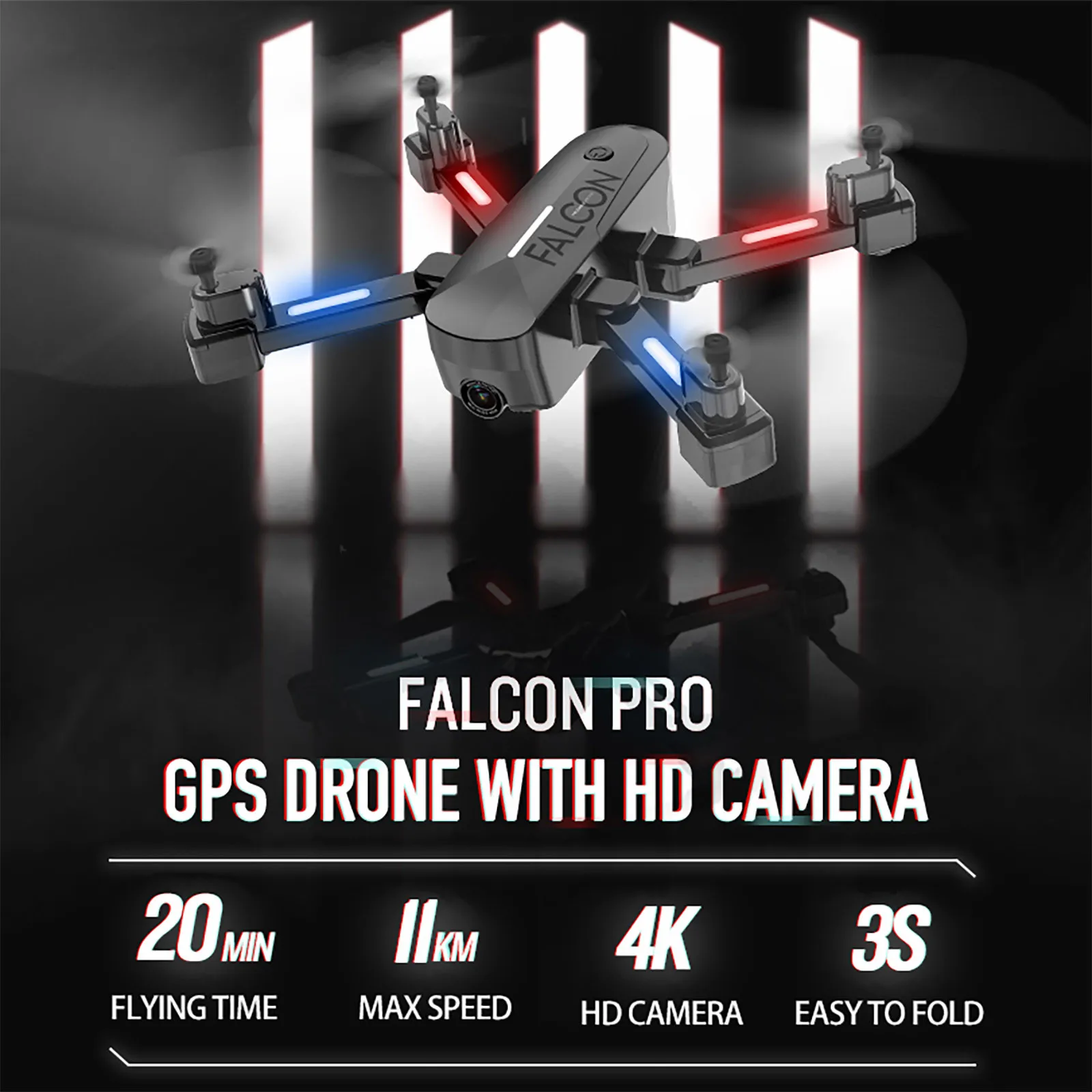 2020 новый складной Дрон GX5 4k WIFI FPV HD камера Квадрокоптер удержание высоты