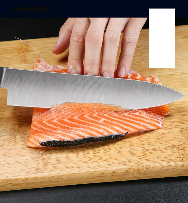 Шеф-нож из нержавеющей стали изысканный кухонный нож для мяса немецкой 1 4116 | Дом и