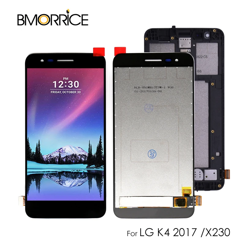 ЖК дисплей для LG K4 2017X230 X230i X230K сенсорный экран дигитайзер полная сборка Замена с