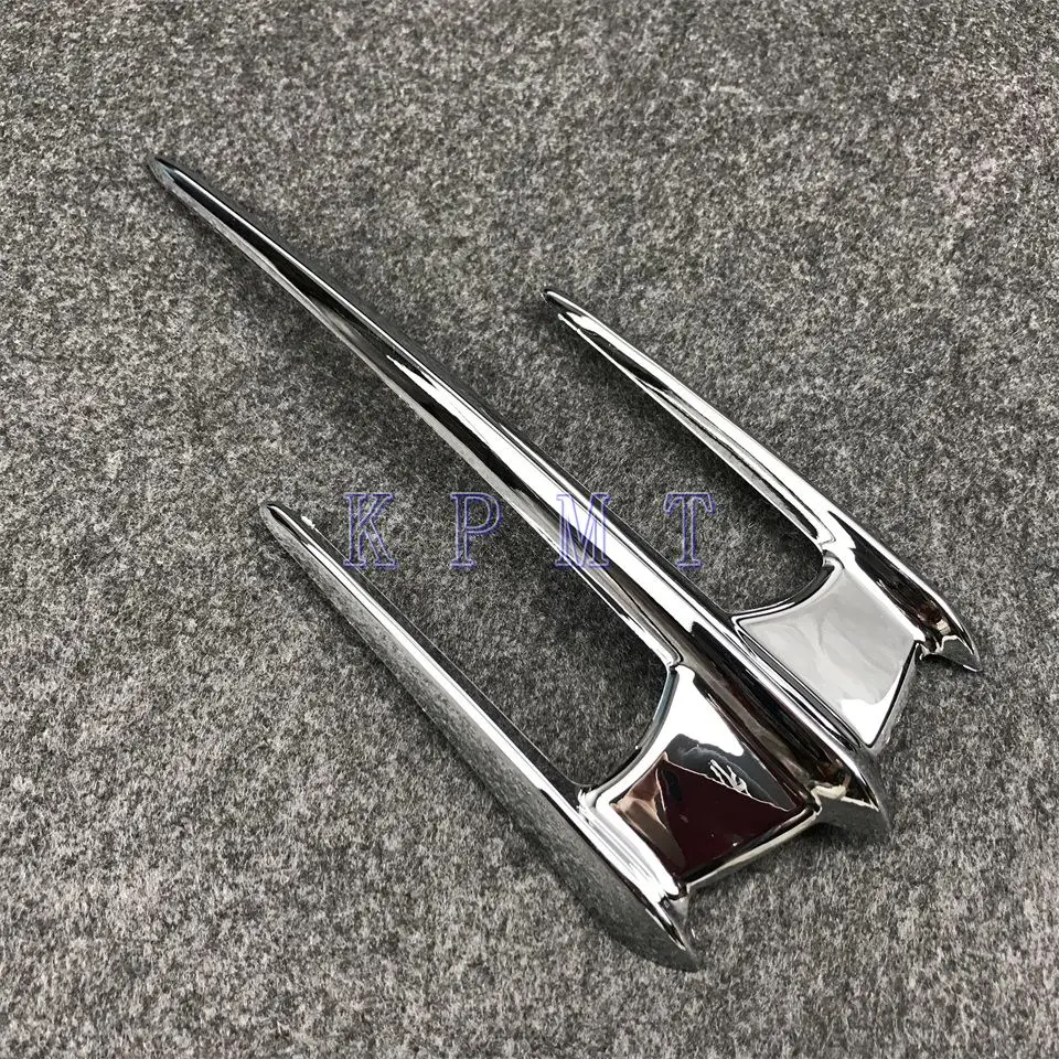 Motorcycle Chrome Front Fender Accent Decoration Trim For Honda Goldwing GL1800 F6B VTX1800 VTX1300 |