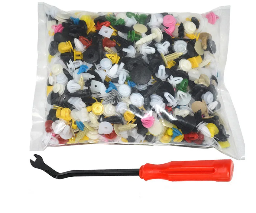 Зажимы универсальные для автомобильных бамперов пластиковые 500 шт. | Автомобили и