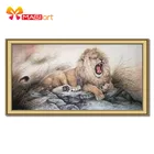 вышивка крестом наборы рукоделие, 11CT водорастворимый холст, 14CT, китайский стиль, львенок, набор для рукоделия, набор для вышивки крестом, набор для рукоделия и вышивки, для детей, младенцев, детей, на,