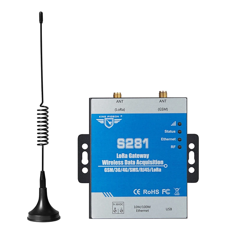 LoRa шлюз промышленный дальний радиус действия Modbus RTU 2G 3G 4G LTE 433 МГц IoT dtu|Комплекты