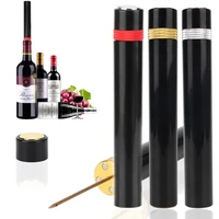 creativity lipstick type red wine air pressure pump corkscrew portable cork remover wine bottle opener kitchen bar party tool