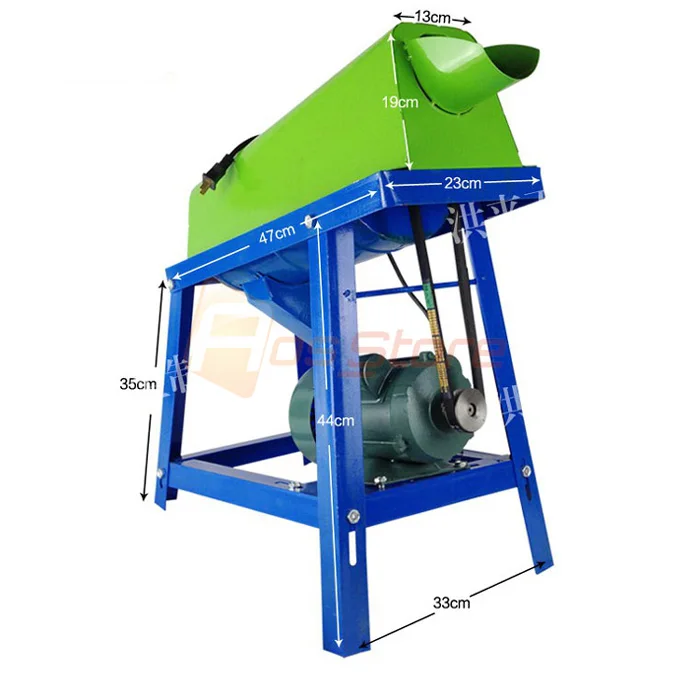 220V фермы электрическая кукурузная молотилка кукурузы молотильная машина для