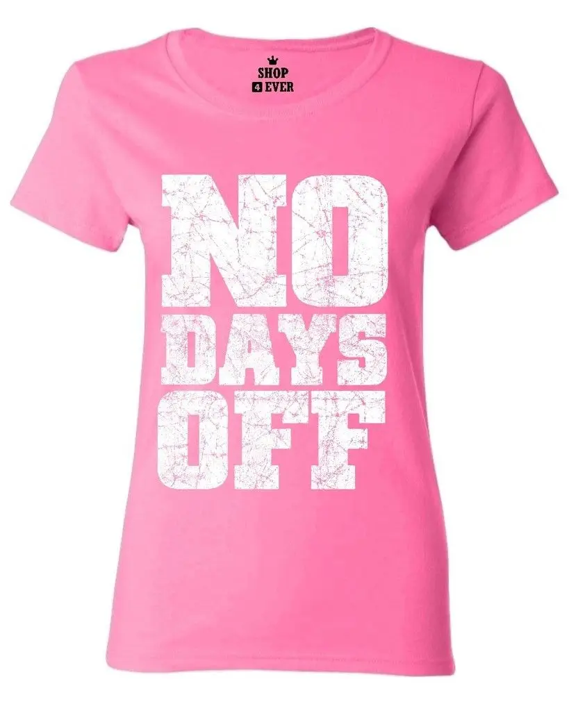 Без выходных женская футболка мотивация Gymer тренировки тренер фитнес рубашки