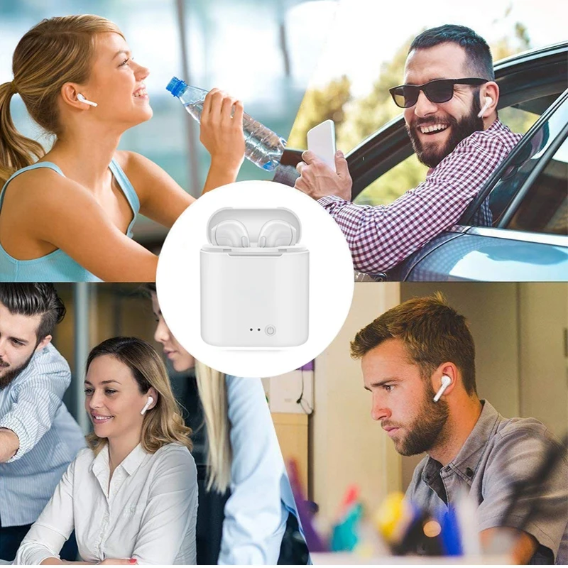 I7s TWS 5,0, Bluetooth наушники, гарнитура, беспроводные наушники, наушники-вкладыши, наушники blutooth с микрофоном для смартфонов